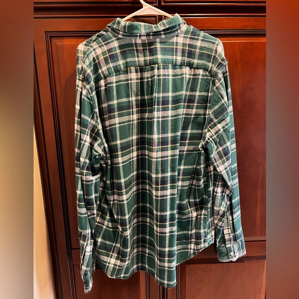 J Crew Plaid Flannel Classic Shirt‎ - XL